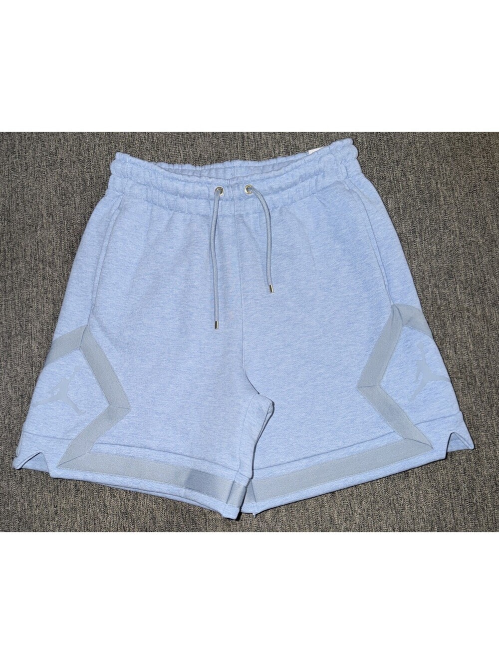 Jordan Sport Diamond WMNS XS Loose Blue Grey/Heather Fleece Shorts FN5418-436